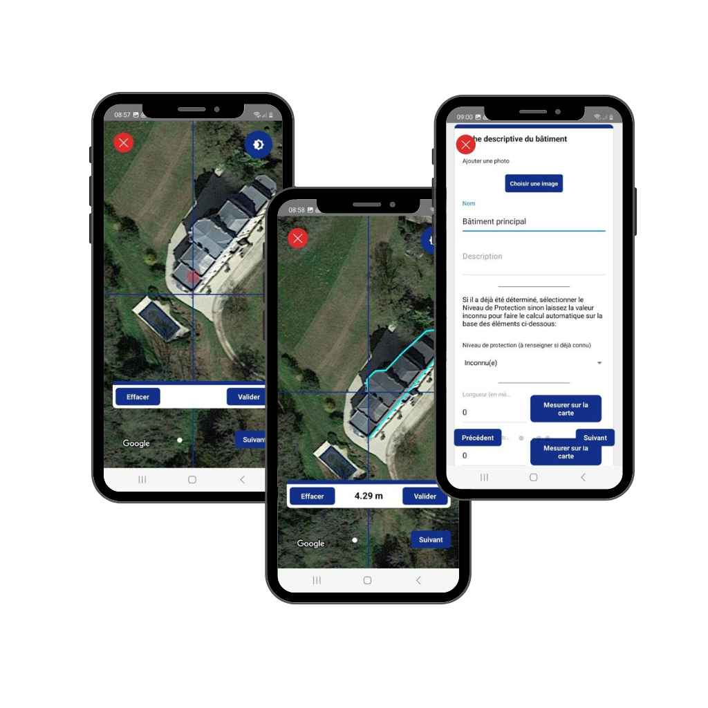 Etude d'installation de protection contre la foudre